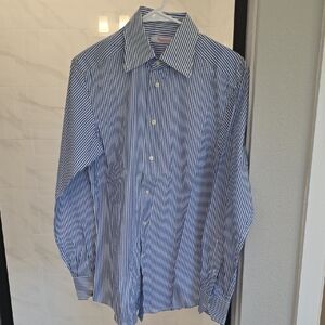 Blue Striped Men's Shirt